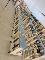Baril d'escalade Pilates CELUX Premium en bois d'érable massif, 6 marches réglables, correcteur de colonne vertébrale, pour studio commercial et rééducation.