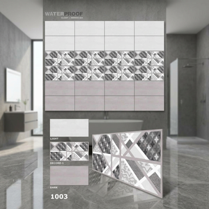 Azulejos de Pared de Cerámica Vistaar 300x600mm 12x24 Brillantes Antideslizantes Resistentes a los Ácidos Estándar Europeo para Pared Interior de Baño - Product Image 4