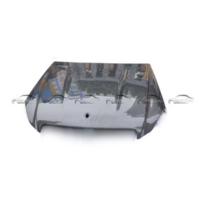 ฝาครอบเครื่องยนต์คาร์บอนไฟเบอร์สำหรับ Mercedes Benz C Class W204 C200 C300 C63 ชุดแต่ง - Product Image 5