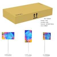 Monitor LED Táctil Portátil de 32 Pulgadas Smart TV con Soporte de Ruedas para Acceso Móvil y Fácil Movilidad