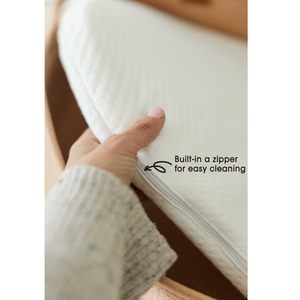 ตะกร้าเปลี่ยนผ้าอ้อมเด็ก พร้อมกล่องเก็บผ้าอ้อม ผ้าคลุมกันน้ำแบบสองชั้น โต๊ะเปลี่ยนผ้าอ้อมแบบพกพา ทำจากเชือกฝ้ายออร์แกนิค - Product Image 6