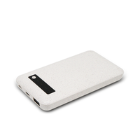 Cellules d'alimentation en paille de blé, 8000mAh, biodégradables, pour tous les téléphones, nouveau, produit respectueux de l'environnement