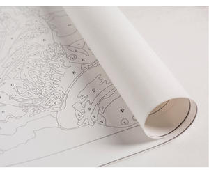 Personalice pinturas de bricolaje pintando por números en lienzos, incluidos lienzos enmarcados con pinceles y pintura acrílica - Product Image 6