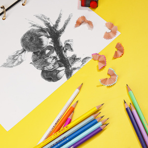 Arrtx ADP-0114A 14Pcs Hỗn Hợp Vẽ Bút Chì Graphite Phác Thảo Bút Chì Thiết Lập Chuyên Nghiệp Phác Thảo Vẽ Nguồn Cung Cấp - Product Image 6