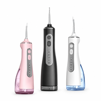 Hydropulseur sans fil populaire, irrigateur buccal rechargeable, étanche IPX7, type C, réservoir de 300 ml, nettoyeur de dents pour usage quotidien