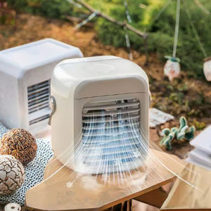 Nouvel appareil électroménager rechargeable USB, mini ventilateur brumisateur portable à 3 vitesses, pour bureau et maison, avec réservoir d'eau - Product Image 2