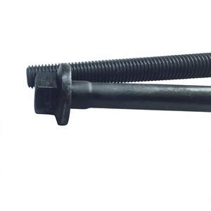 Tige filetée M12 x 1,75 droite en acier au carbone noir métrique 6000, numéro de pièce 12560272 - Product Image 1