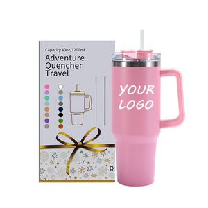 Vaso Térmico de Viaje 2023, 40 oz, Blanco, Acero Inoxidable, Asa de Silicona, Tapa, para Café, Cerveza, Accesorio Escolar, 1ª y 2ª Generación - Product Image 5