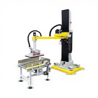 Palettiseur à colonne unique Palettiseur automatique/empileur robot pour ligne de production d'eau en bouteille