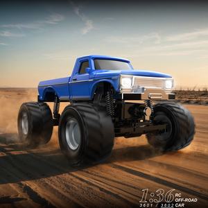 2.4Ghz 1:36 RC Rock Crawler Monster <b>Truck</b> 3-Channel 20m <b>Remote</b> <b>Control</b> RTR All-Terrain RC Car for Adults SJY-3601/3602 - Product Image 4