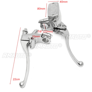 Maneta de Freno Hidráulico Universal de 22mm (7/8'') para Motocicleta, Cilindro Maestro de Embrague Ajustable para Yamaha y Suzuki - Product Image 6