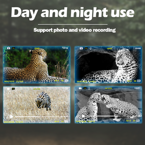 Binoculares de visión nocturna con pantalla de visualización grande de 4 "Imagen 4K Video Gafas de visión nocturna infrarrojas digitales Oscuridad para caza - Product Image 4