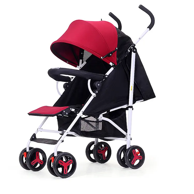 Buggies-cochecito de bebé con suspensión, carrito con sombrilla, venta al por mayor