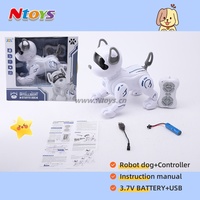 Robot Chien Électrique Multifonction LED Télécommandé à Induction Tactile, Suivez-moi, Bionique, pour l'éveil des enfants - Meilleures Ventes