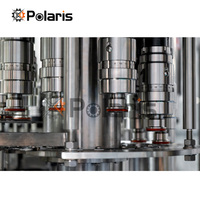 Écran tactile 304 entièrement automatique de machine de remplissage matérielle d'acier inoxydable de contrôle de PLC 3-en-1 pour l'emballage en verre de boisson et de thé