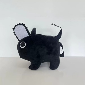 Nouveauté figurines de dessin animé poupée en peluche super douce 22cm Anime noir Bochi tronçonneuse chien PP coton peluche jouet - Product Image 4