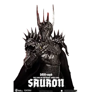 New Arrival 1/6 Anime Handmade Đồ Chơi Búp Bê Tùy Chỉnh Nhẫn Vua Dark Lord Sauron PVC Hành Động Hình Con Thú Vua Dom