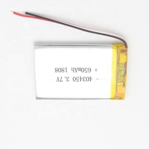 מארז סוללה <span class=keywords><strong>403450</strong></span> מוסמך ce 3.7v 800mah ליתיום יון כיס פולימר - Product Image 3