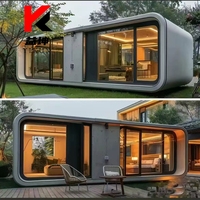 Maison portable de luxe pour Glamping Resort et Scenic Spot Vacation Apple Cabin Capsule House Villa Bar d'occasion