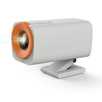 Nouveau modèle 2025, système Android 12, projecteur portable mini pliable à mise au point manuelle avec résolution 720P, poids léger de 1 kg, style CRT