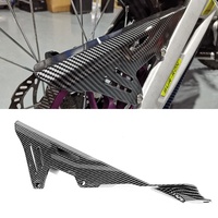 Kit de protection latérale en fibre de carbone pour Sur-Ron Light Bee X LBX, haute performance, pour moto électrique tout-terrain.