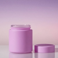 Couvercle anti-odeur écologique pour les enfants pour le stockage des fleurs séchées Pot en verre plat de 30ml à 120ml avec emballage à l'épreuve des enfants