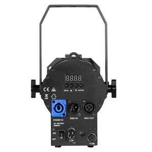 50W 조정 가능한 백색 수동 줌 LED 프레넬 라이트 뉴스 인터뷰 마이크로 필름 촬영 이벤트 웨딩 촬영 DMX 바운드도어 스포트라이트 - Product Image 5