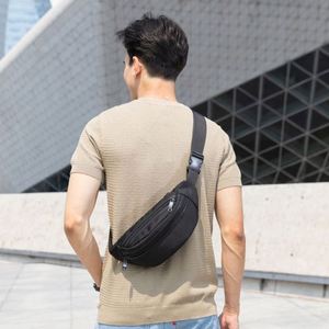 Sac à bandoulière croisé imperméable en nylon tendance pour homme, idéal pour les trajets quotidiens au bureau – Sac à dos promotionnel - Product Image 6