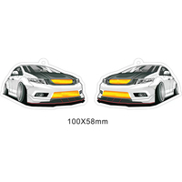 Tablettes d'aromathérapie à motif personnalisé Clips de désodorisant de voiture de conception Désodorisant de voiture en papier de haute qualité avec logo