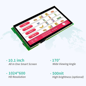 Écran tactile capacitif IXHUB 10,1 pouces, moniteur Android compatible avec les services <span class=keywords><strong>Google</strong></span> Play, Android, Linux, vie intelligente - Product Image 5