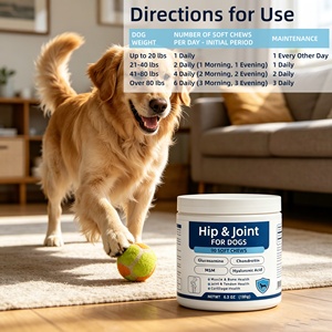 Suplemento Masticable para Cadera y Articulaciones para Perros, Marca OEM/ODM, Apoya el Cartílago, Tendones, Músculos y Movilidad Ósea, Apto para Todas las Razas de Perros - Product Image 4
