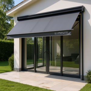 ANTHIN&CHIEUNOS Toldo Lateral Retráctil 55.1x236.2 Pulgadas, Mosquitera para Puerta y Ventana, Diseño Minimalista, Fácil Instalación - Product Image 2