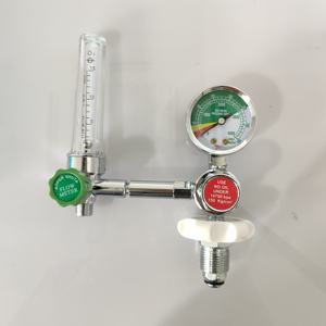 Goede Prijs Medische Zuurstofcilinder Flowmeter Gasregelaar Met Luchtbevochtigerfles - Product Image 4