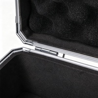Caja de Transporte de Herramientas de Aluminio Protectora e Impermeable para Equipo de Almacenamiento