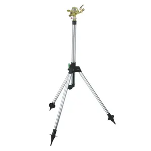 VERTAK adjustable heavy duty irrigation sprinkler stand telescopic impulse tripod sprinkler