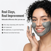 Vente en gros de masque de boue de la mer Morte avec extrait de calendula, huile d'amande, nettoyage en profondeur, traitement des pores pour le visage