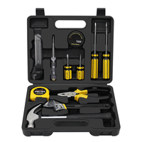 168 outils clés à douille, Kit d'outils à main tournevis à main ménager général avec boîte à outils en plastique étui de rangement/