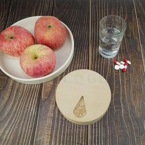 7 giorni di legno porta pillole da viaggio Organizer per Medicine settimanali scatola di pillole per artrite vitaminica porta scomparti medi - Product Image 3