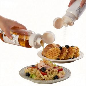 Nouvelle bouteille distributrice d'huile scellée multifonctionnelle écologique réutilisable de 280/500 ml avec verre borosilicate pour la cuisine - Product Image 1