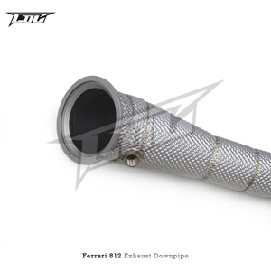 ท่อไอเสียดาวน์ไปป์สำหรับ <span class=keywords><strong>Ferrari</strong></span> <span class=keywords><strong>812</strong></span> 6.5L <span class=keywords><strong>V12</strong></span> ปี 2017-2020 ทำจากสแตนเลส ระบบไอเสียรถยนต์ ท่อไอเสียดาวน์ไปป์ - Product Image 5