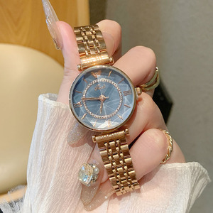 Reloj de Cuarzo Minimalista y Versátil para Mujer, Reloj de Pulsera Casual de Moda con Correa de Acero para Dama - Product Image 6
