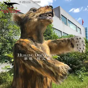 Museo de Ciencias de alta simulación modelo divertido animales animatronic en espectáculo modelo