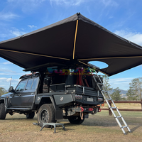 Camping Van Extérieur 4x4 Tente de Voiture Toit Auvent Latéral 180 270 Degrés 4wd Offroad Auvent Led 270 Degrés Auvent Avec Paroi Latérale