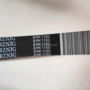 Sabuk Penggerak Mesin Diesel Berkualitas Tinggi Xige Machinery 8PK1150, Sabuk Kipas 8PK Bergaris untuk Air, untuk <span class=keywords><strong>Excavator</strong></span> R220, Suku Cadang Mesin Penggali - Product Image 3