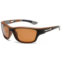 Nouvelles Lunettes de Soleil Sportives Confortables pour l'Extérieur, Polarisées, Anti-Radiation, Carrées, Unisexe, pour Cyclisme et VTT, Protection UV400, Monture Complète