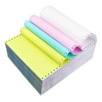Papier de copie autocopiant NCR à 2 plis/3 plis pour reçu de facture en continu de haute qualité