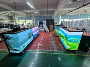 Pantalla LED de mostrador, mesa de <span class=keywords><strong>DJ</strong></span> con pantalla LED, cabina de mesa de <span class=keywords><strong>DJ</strong></span> plegable para festivales de música y discotecas - Product Image 4