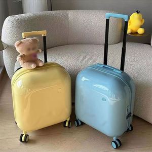 Valise à roulettes pour enfants 3D BSCI Factory, 18 pouces, motif crème glacée, avec 4 roues pivotantes, coque rigide - Product Image 1