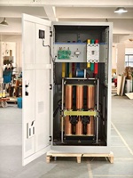 Régulateur de tension automatique triphasé CE ISO 250 kVA 100 kVA AVR SVC en cuivre 220 V 380 V CA, stabilisateur de tension, alimentation électrique