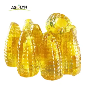 Gummy Candy Wholesale Factory Price Hot Sale Jam Filled Corn Flavor Gummy Candies